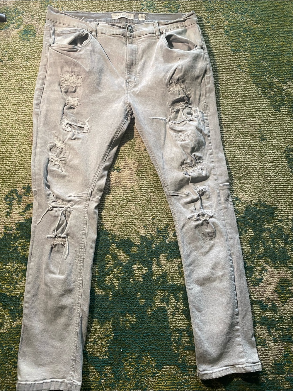 Evolution Gray Washed Jeans